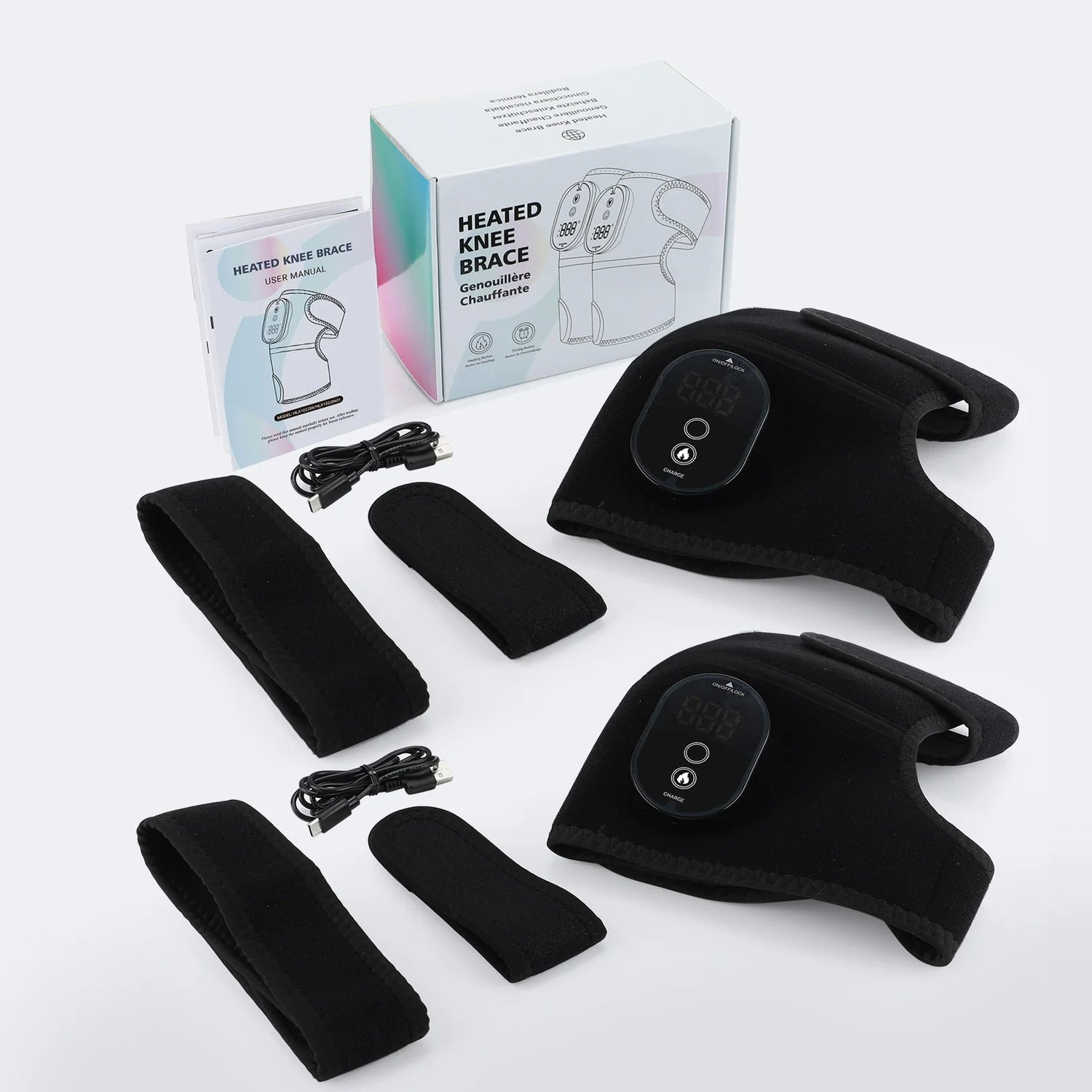 kelių masažuoklis su vibracija